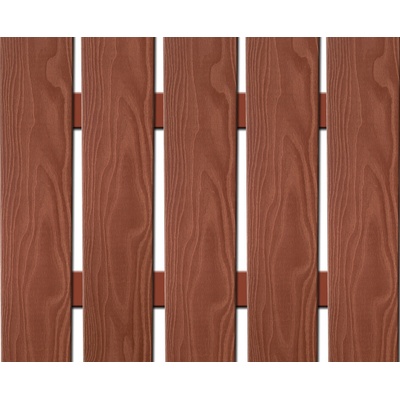 WPC plotovka 3D line Nextwood, šířka 139 mm, barva třešeň