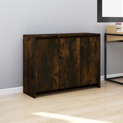 vidaXL 11461.813014 příborník kouřový dub 102 x 33 x 75 cm