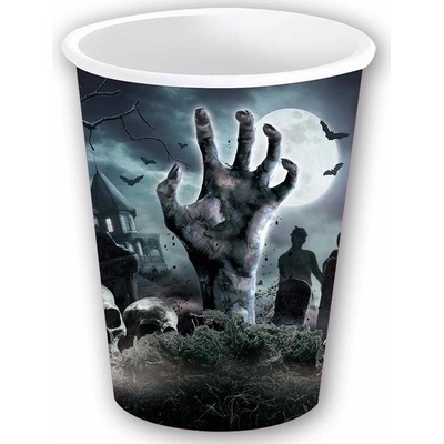 Guirca Poháre Halloween Cintorín 240 ml