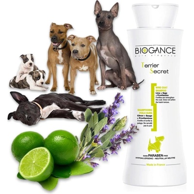 Biogance Terrier Secret na hrubou srst 250 ml