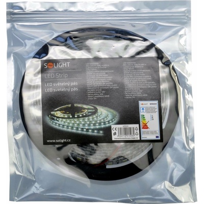 Solight 300 x LED 5050 pás 5m, studený biely, 12V, 72W, 6A; vodeodolný WM604