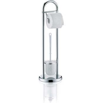 Kela Комплект стойка за тоалетна хартия и четка за тоалетна Fabio - хромиран (-18002)