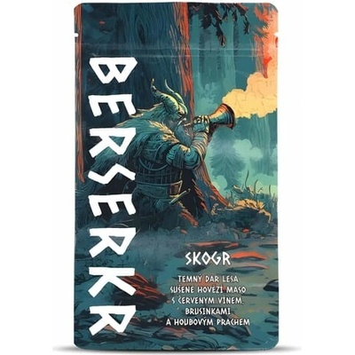 Berserkr sušené mäso Skogr Lesná zmes korenia 25 g