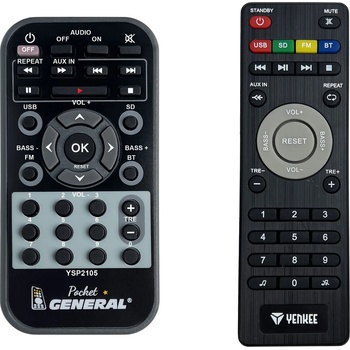 GENERAL Yenkee ysp 2105 - дистанционно управление дубликат (yenkee ysp 2105)