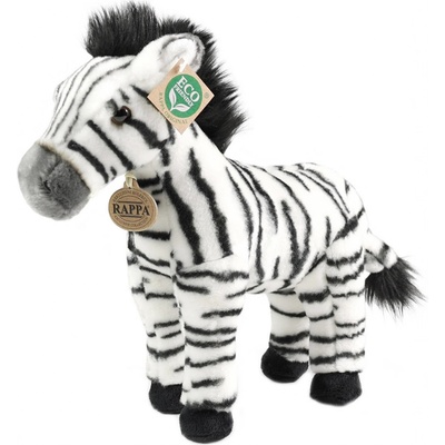 Eco-Friendly Rappa zebra stojící 30 cm