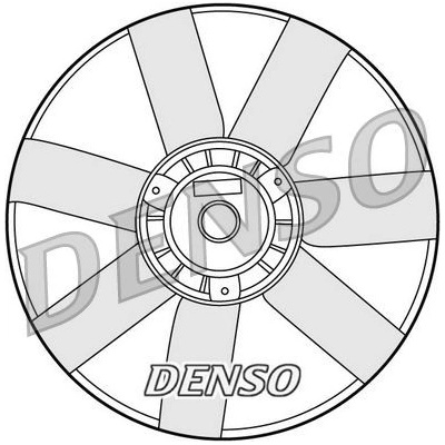 Ventilátor chladenia motora DENSO DER32005