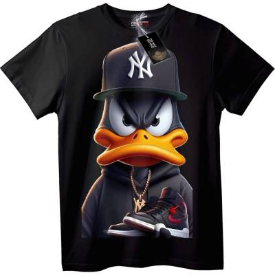NOONEBRAND Урбан Дък с NY Кепче - 2XL, White