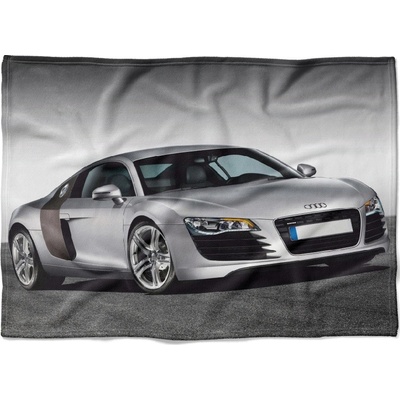 Impar fleece deka Stříbrné audi Podšití beránkem NE 200x140