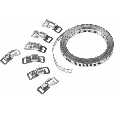 WERKZEYT Univerzální hadicová svorka, 8 mm × 3 m, 8 svorek