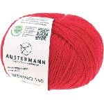 Austermann Merino 160 97610-203 Red Плетива прежда (97610-203)
