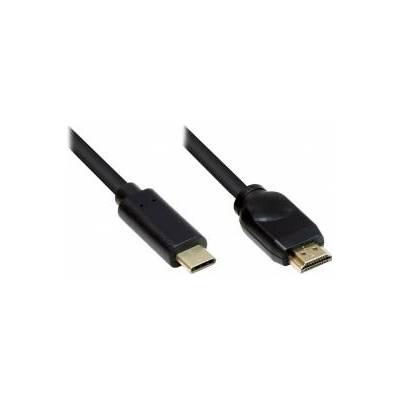 Alcasa Alcasa GC-M0104 cable adapter 10 m USB Type-C HDMI Type A (Standard) Black