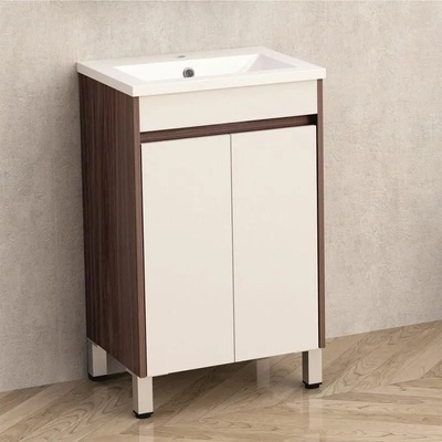 Inter Ceramic Долен шкаф за баня ICP 5038, Inter Ceramic, с умивалник, 50x39x81см (5038)