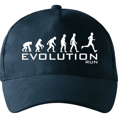 Evolúcia Beh so zahnutým šiltom a mosaznou sponou Tmavomodrá takmer čierna