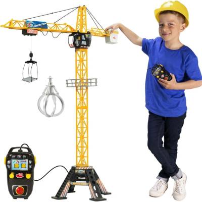 Dickie stavební jeřáb Mega Crane 120 cm na kabel