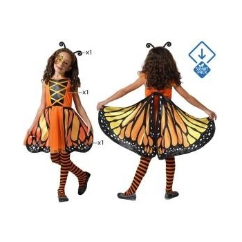 BigBuy Carnival Костюм Пеперуди момиче Размер 10-12 години