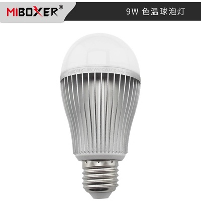 Miboxer FUT019 Smart LED žárovka E27, 9W, CCT, Dvojitá bílá, RF 2,4GHz