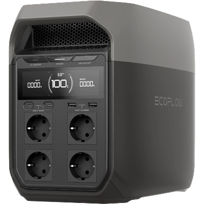 EcoFlow EcoFlow Delta 3 портативна електрическа зарядна станция, 1800W, 1024Wh (EFDELTA3-EU)