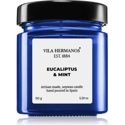 Vila Hermanos Apothecary Cobalt Blue Eucalyptus & Mint 150 g