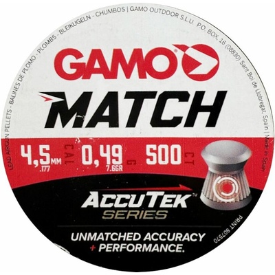 Diabolky Gamo AccuTek Match 500 ks 4,5 mm – Zboží Dáma