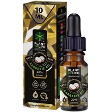 Plant Of Life CBD/CBG Kapky Kokosový olej s CBD 20% Fullspectrum 10 ml