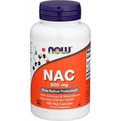 Now Foods NAC Acetyl Cysteine 100 kapsúl