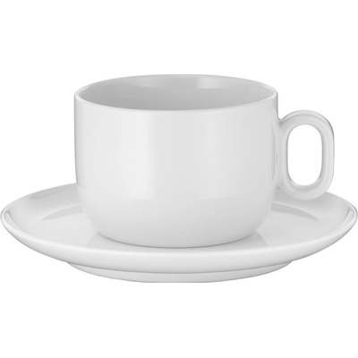 WMF Šálka na cappuccino s podšálkou BARISTA biela 2 x 160 ml