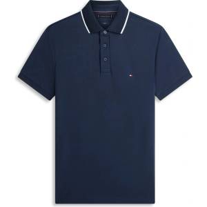Tommy Hilfiger Блуза с яка Tommy Hilfiger Men's Short Sleeve Polo Shirt - Desert Sky - sportihobi - 279,66 лв