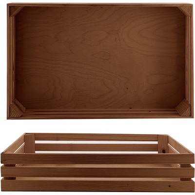 Bisetti BISETTI-Дървена поставка за гастронорм GN1/1 52, 5x32xh10, 5cm ВЕНГЕ(27117T) (0143110)