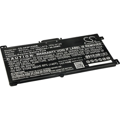 Cameron Sino CS-HPW125NB 3500mAh baterie - neoriginální