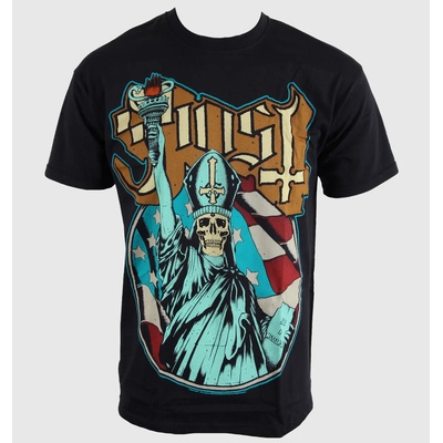 ROCK OFF мъжка тениска Ghost - Статуя На свобода - Blk - ROCK OFF - GHOTEE09MB