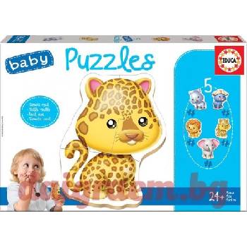Image 1 of Educa Пъзел educa baby 14197 - 19 части - Диви животни (edu14197)