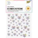Folia Стикери глитерни Crystal Hearts