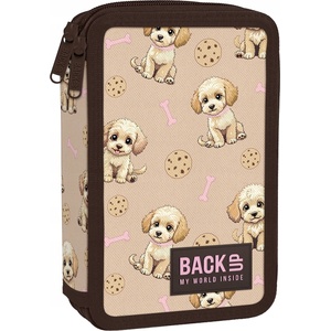 BackUP Несесер с пособия BackUp 8 DW - Beige Dogs, 2 ципа (711213)