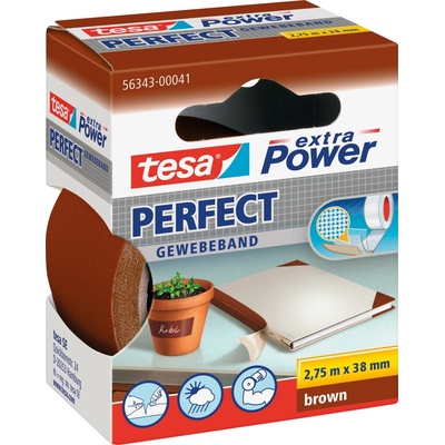 Tesa Extra Power Perfect 56343-00041-03 páska so skleným vláknom 2,75 m x 38 mm hnedá 1 ks