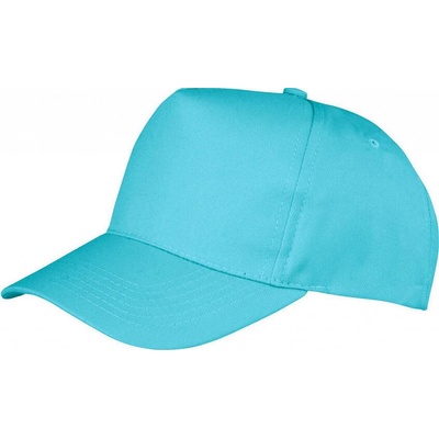Result Headwear 5-panelová Boston TYRKYSOVÁ