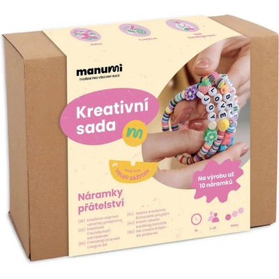Manumi Kreativní sada na výrobu náramků přátelství