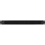 MIRSAN mr. ofb1u19.01 : : Аранжиращ панел, 1u, 19", с четка, черен (mr.ofb1u19.01)