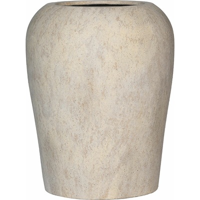 Pottery Pots Kvetináč Lena, béžový travertín, 53 x 68 cm