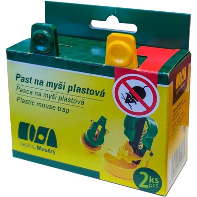 Papírna Moudrý Past na myši plastová 2 ks