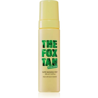 The Fox Tan Rapid Banana Whip prípravok pre urýchlenie a predĺženie opálenia bez ochranného faktoru 200 ml