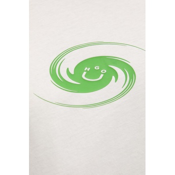 HUGO Blue Памучна тениска Hugo Blue Nunarix (50560047)