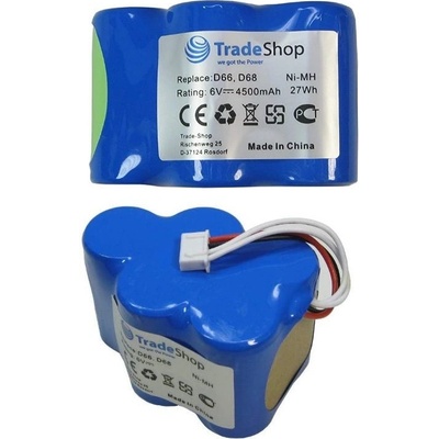 TopTechnology Ecovacs Deebot D650, D660 4500 mAh