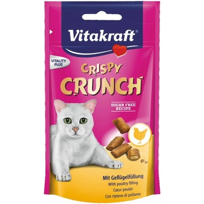 Vitakraft Cat Crispy Crunch hydinový 60 g