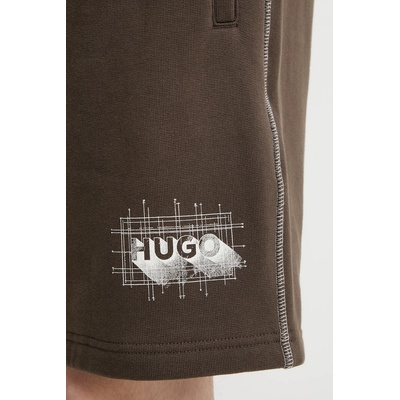 HUGO Blue Памучен къс панталон Hugo Blue Nothali (50553499)