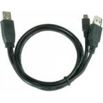 Gembird mini USB 0.9m black