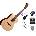 LÂG GUITARS Tramontane T70D Premium SET Natural Satin Акустична китара
