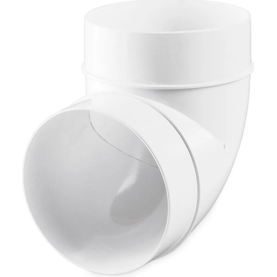 VENTS koleno plastové kruhové 90° 100 mm – Zboží Mobilmania