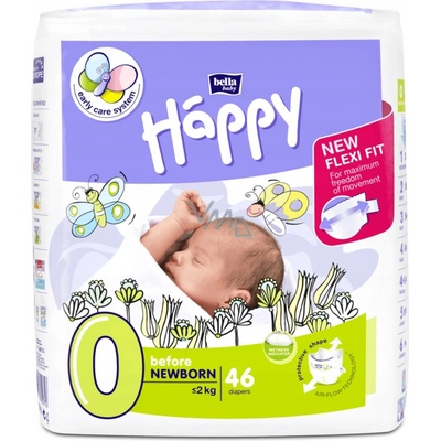 Bella Baby Happy Soft&Delicate 0 46 ks