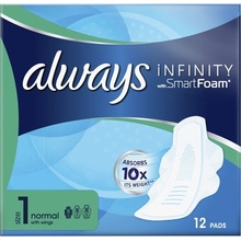 Always Infinity Normal hygienické vložky 12 ks