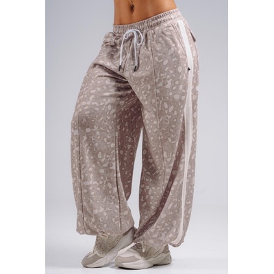 Nebbia Baggy tepláky s leopardím vzorem PRIMAL 865